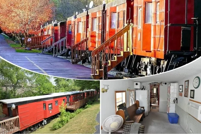 Железнодорожный уют: дом из трех переделанных вагонов продают в США за $125 000