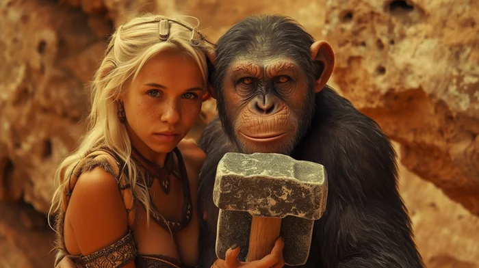 Шимпанзе и орангутаны: на пути в ранний каменный век. Увлекательные аспекты интеллекта обезьян