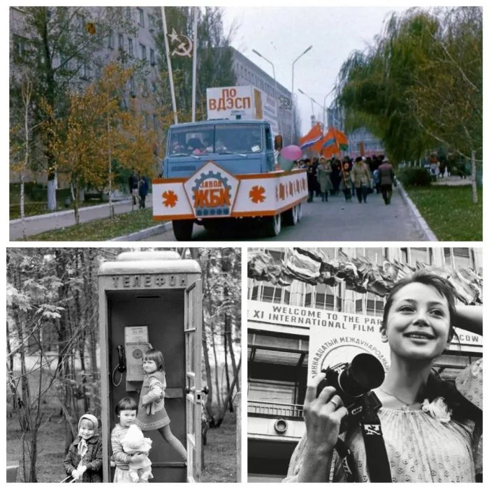 Занимательные фотографии эпохи СССР