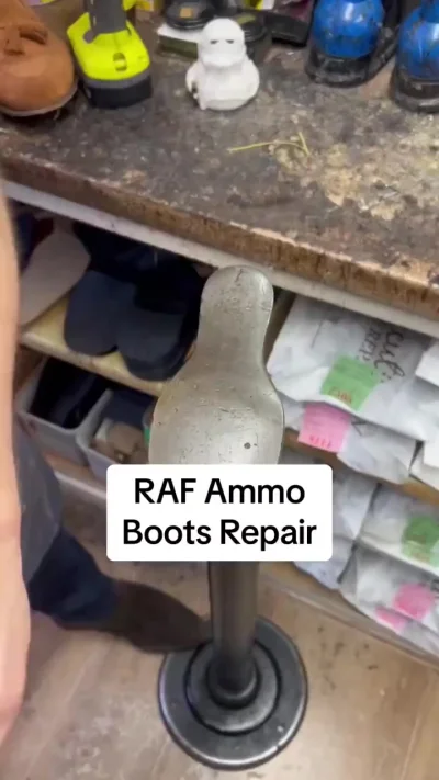 Ремонт пары ботинок RAF Ammo