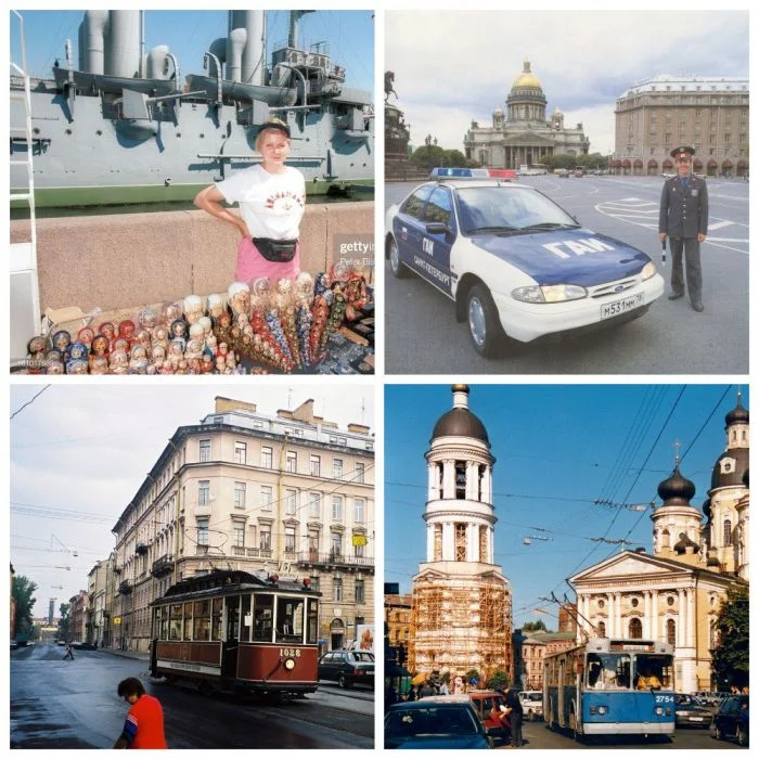 Прогулка по Санкт-Петербургу 2002 года через объектив фотокамеры