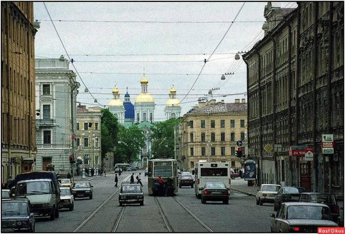 Прогулка по Санкт-Петербургу 2002 года через объектив фотокамеры