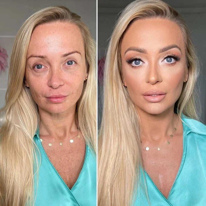 Магия макияжа: превращения девушек до и после использования косметики