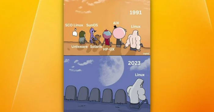Юбилей Линукса: мемы, которые отражают его тридцатилетнюю историю