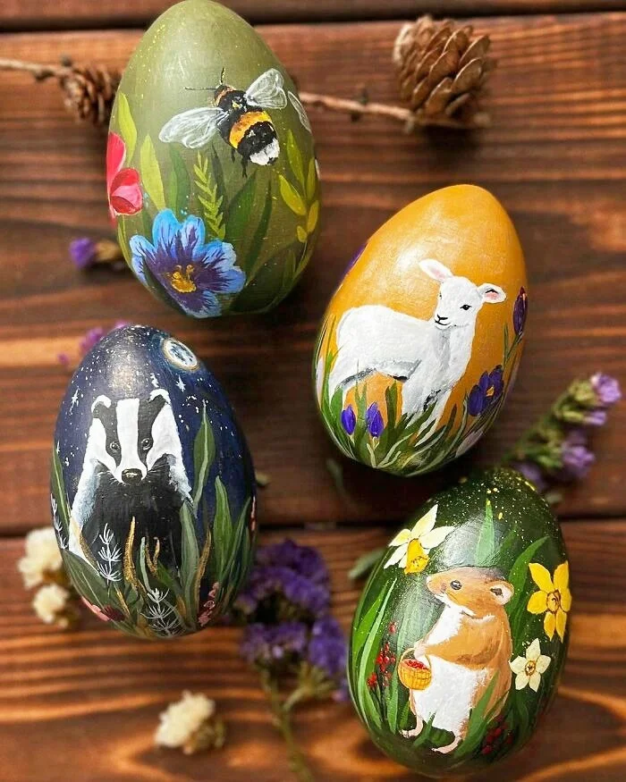 Искусство пасхальных яиц: 30 креативных и оригинальных способов их раскраски