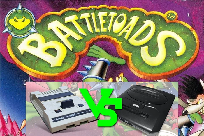 Противостояние Dendy vs Sega: Battletoads