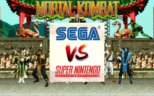 Sega vs Snes: Mortal Kombat
