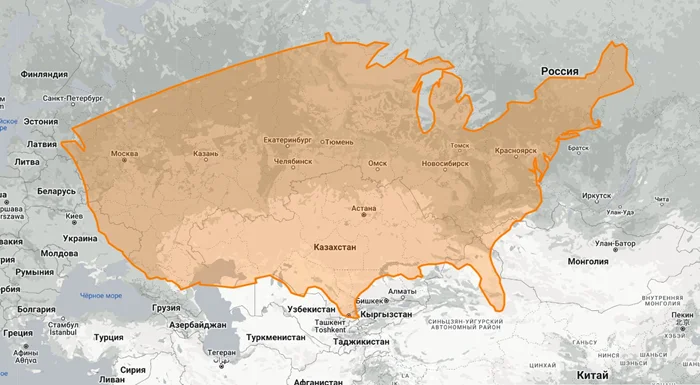 Исследуя мир: мои впечатления от сравнения размеров стран на карте