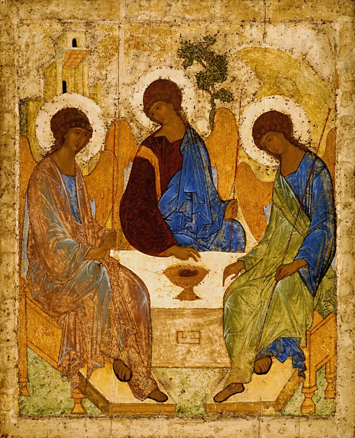 Тайна чаши на иконе Рублёва: что означает символика в «Троице»?