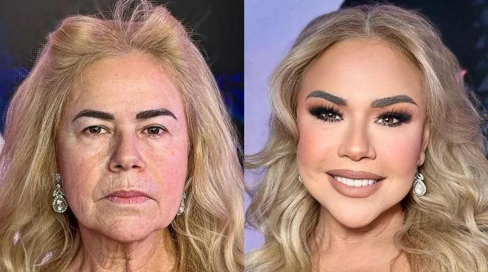 Магия косметики: удивительные трансформации женщин до и после макияжа
