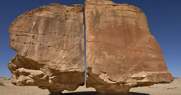 Кто разрезал скалу?⁠⁠