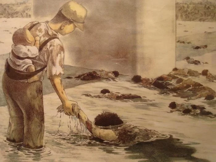 Свидетельства ужаса: рисунки выживших после бомбардировок Хиросимы и Нагасаки