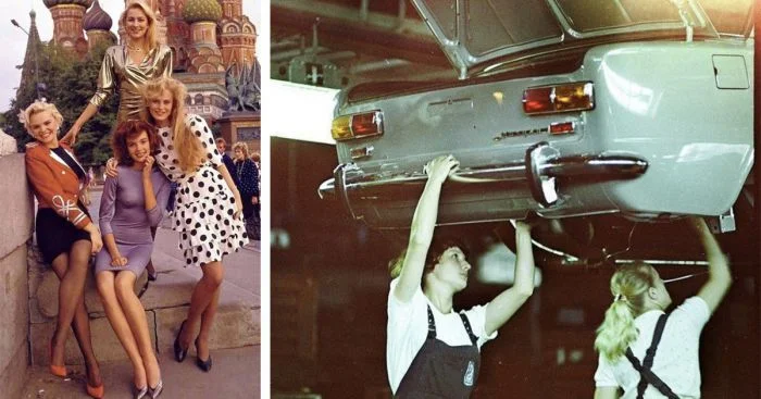 Как выглядели советские девушки в 80-х: модели и работницы