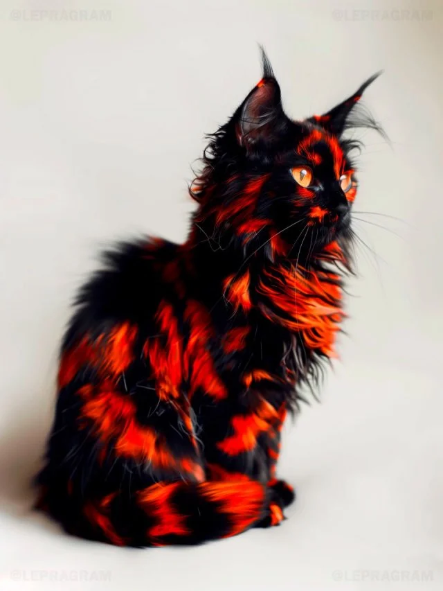 Midjourney представила фантазийные образы новых пород кошек