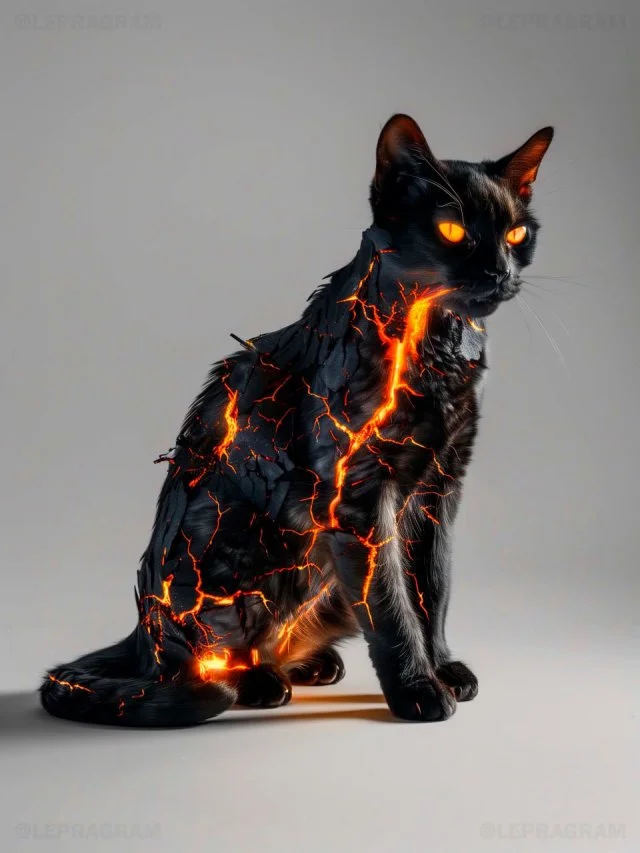 Midjourney представила фантазийные образы новых пород кошек