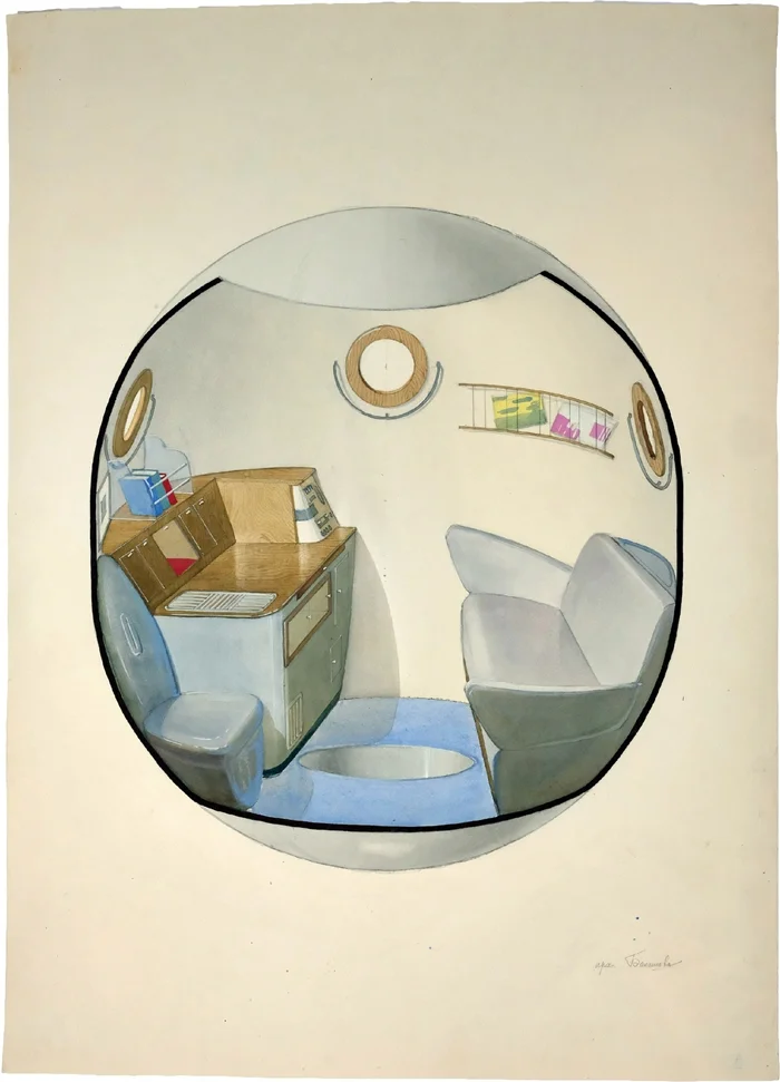 Космические интерьеры и советский рецепт: как они сочетаются