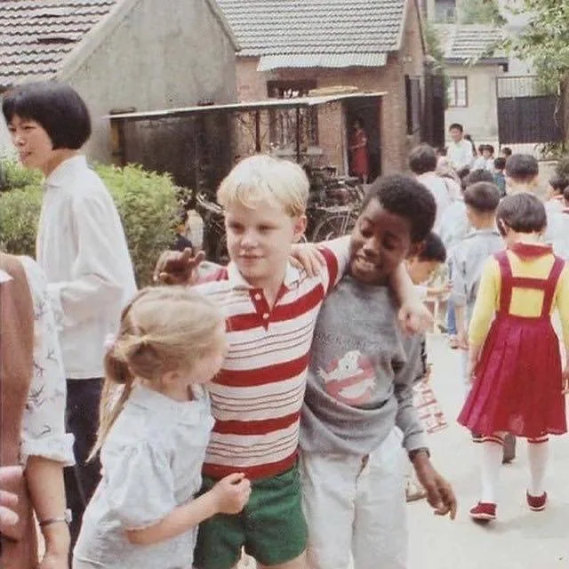 Канье Уэст в возрасте 10 лет: учеба в Китае