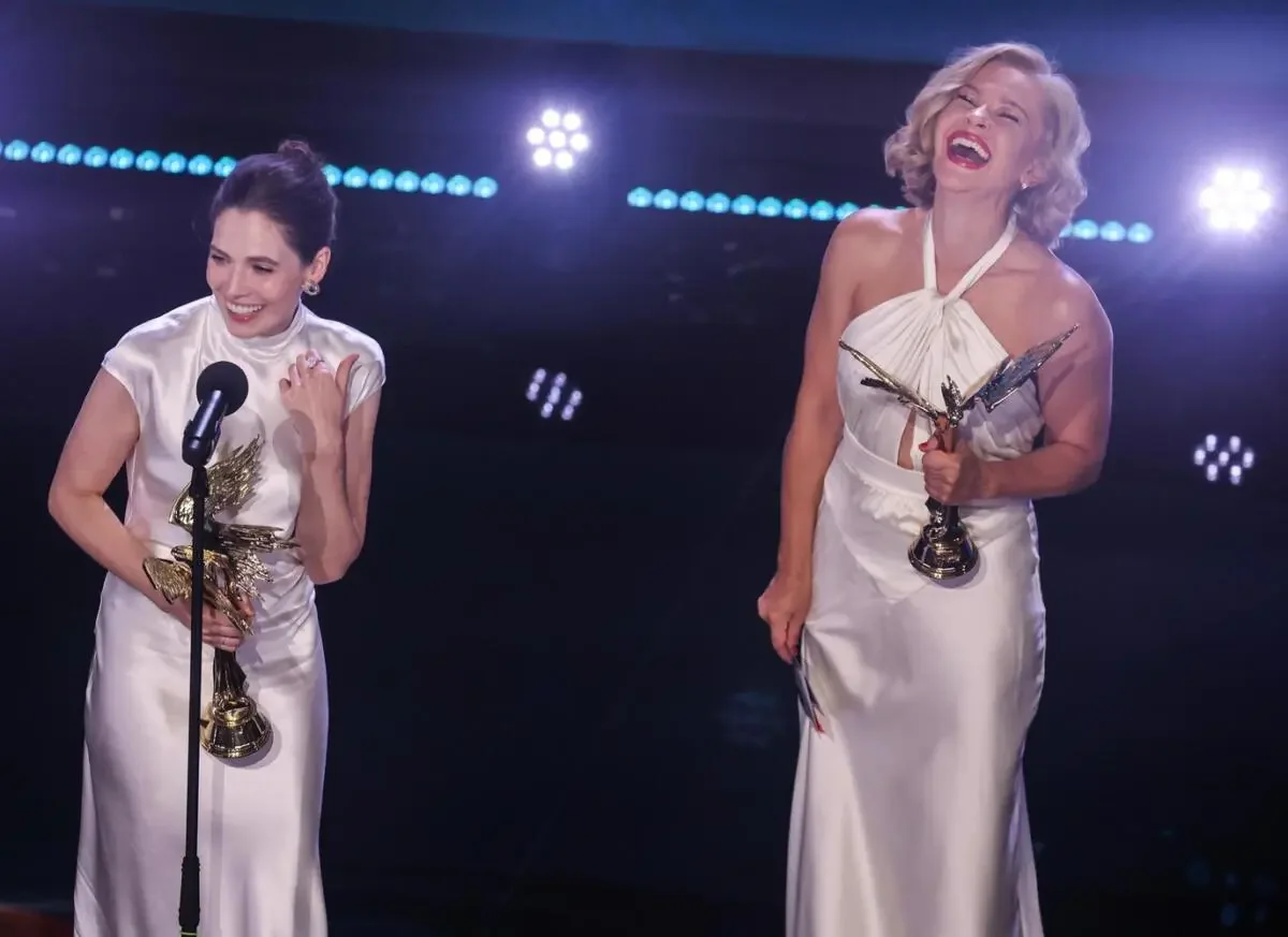 Звезды России на церемонии "Ника"