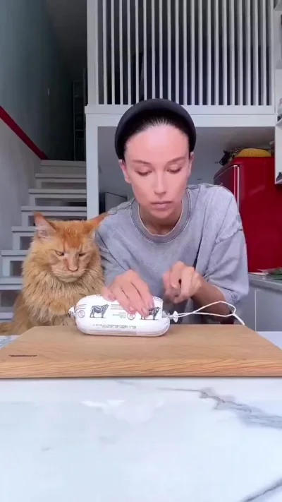 Окрошка под контролем кота⁠⁠