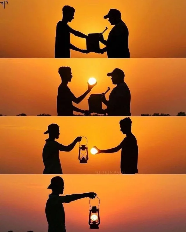 Когда солнце у тебя на ладони