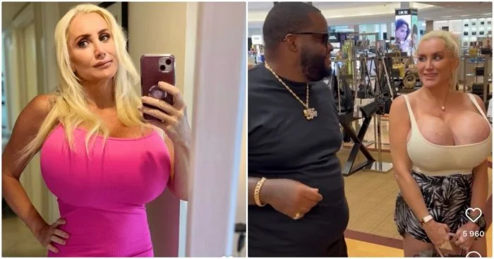 48-летняя звезда смущает публику своими откровенными формами