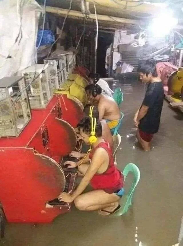 Немного намешалось