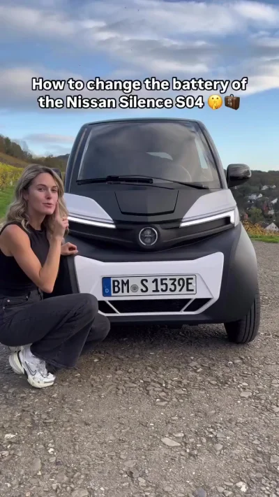 Замена батареи на Nissan Silence 04⁠⁠
