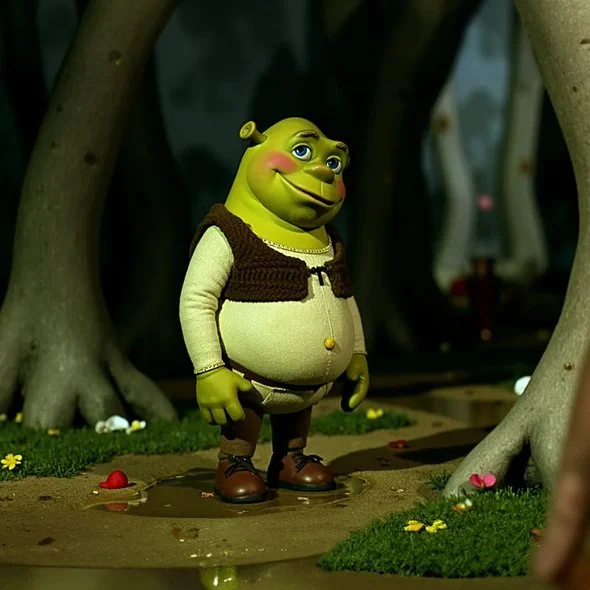 Как выглядели бы Шрек, Гарри Поттер и Бэтмен в стиле «Союзмультфильма»