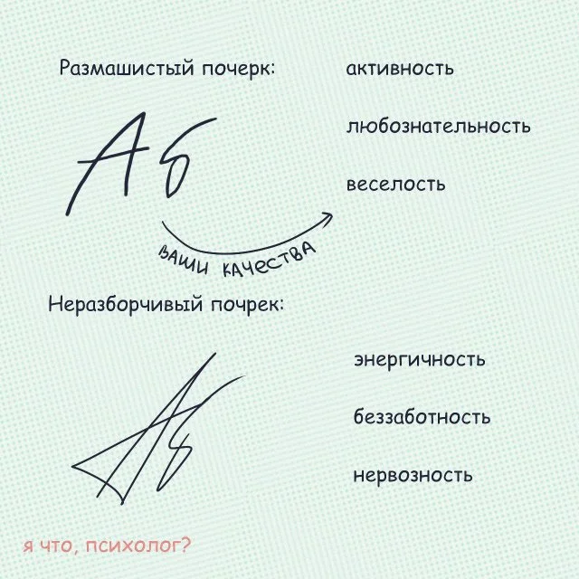Что ваш почерк может рассказать о вас