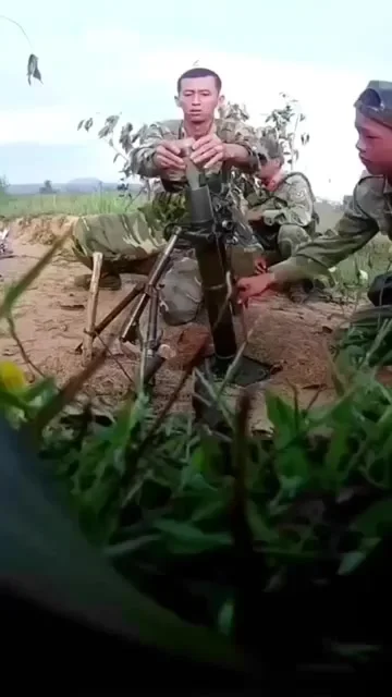 Приняли роды у миномёта⁠⁠