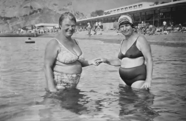 Советская эпоха и особенности женских фигур на фотографиях