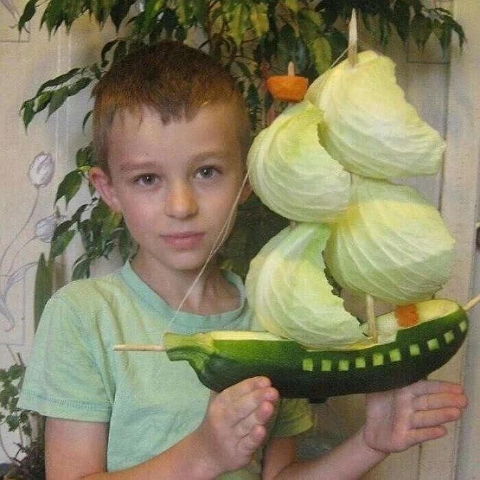 18 необычных и смешных фото еды со всего мира