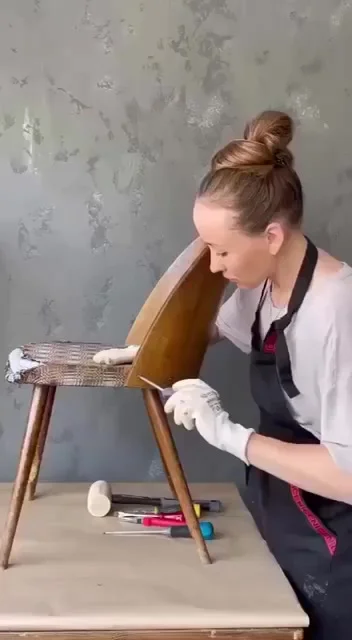 Обновление старого стула