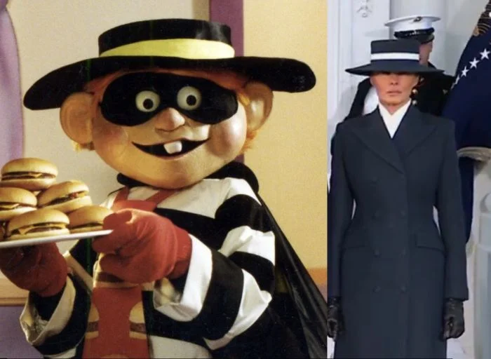 Шапокляк или Чёрный плащ? Образ Мелании Трамп и её легендарная шляпа на инаугурации