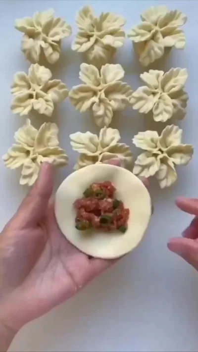 Красивая лепка мант