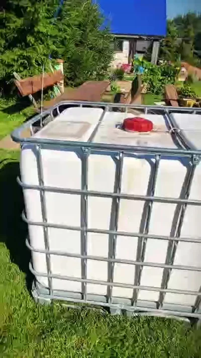 Купель из еврокуба