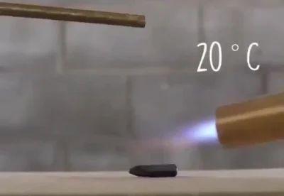 Опыт с исчезновением намагниченности железа при нагревании