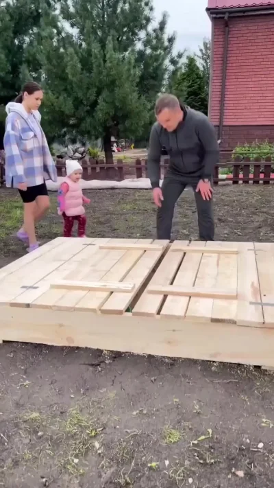 Песочница от папы