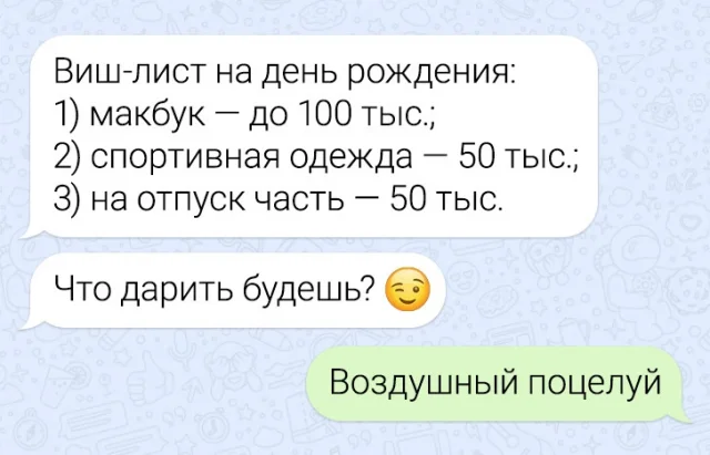 Смешные переписки, которые поднимут настроение