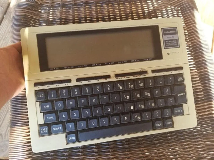 Первый ноутбук