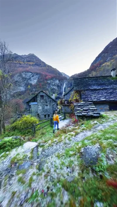 Сказочная деревушка Форольо в швейцарском Тичино