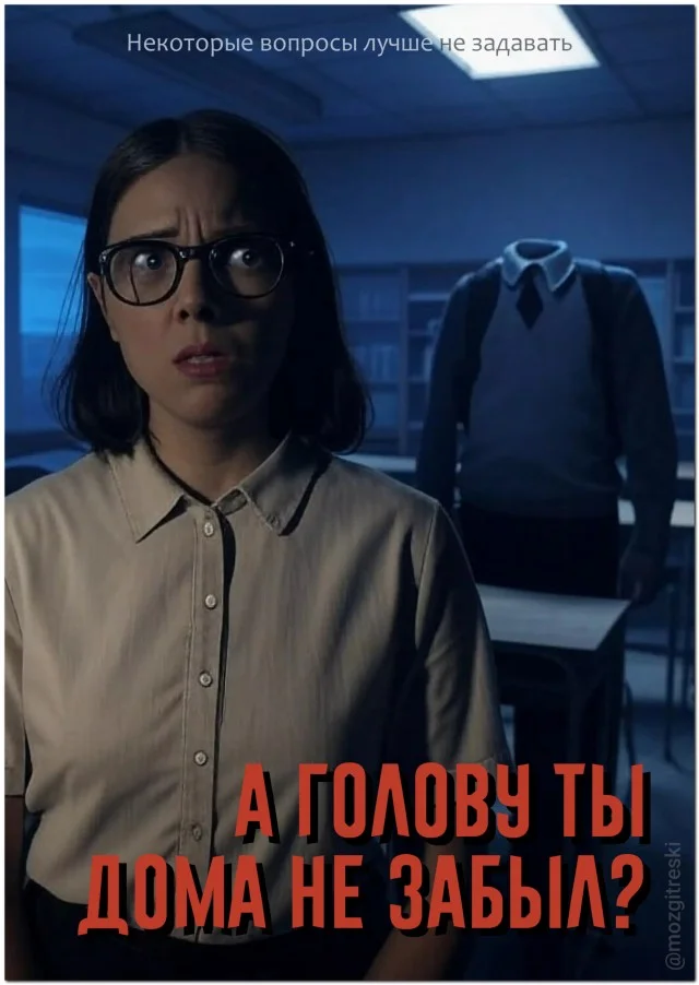 Ужастики, вдохновлённые культовыми фразами учителей