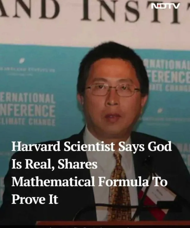 Учёный из Гарварда Вилли Сун заявил о доказательстве бытия Бога