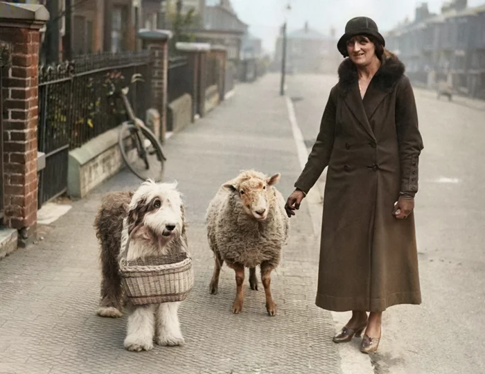 Великобритания в цвете: 20 раскрашенных фото ХХ века