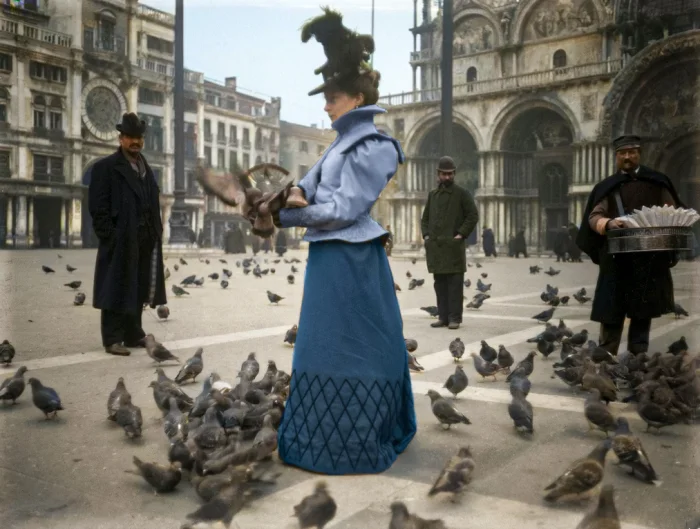 Погружение в прошлое: 20 раскрашенных фотографий XIX века, оживляющих историю