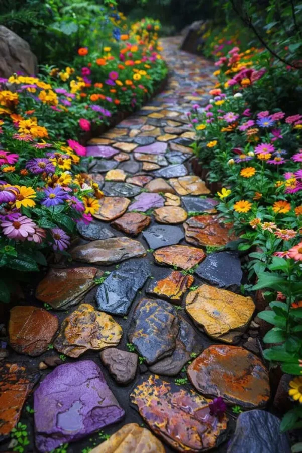 Нестандартные решения для вашего сада: 15 дорожек с характером