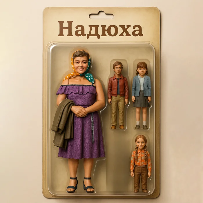 Представьте, что “Любовь и голуби” — это серия фигурок. Кого бы вы выбрали первым?