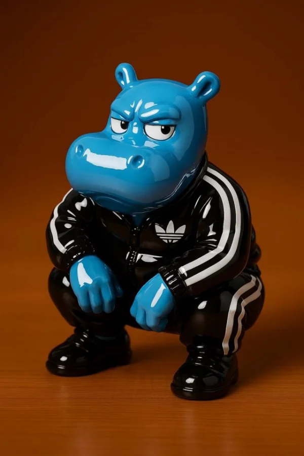 Киндер-бегемотики в образах из российской жизни