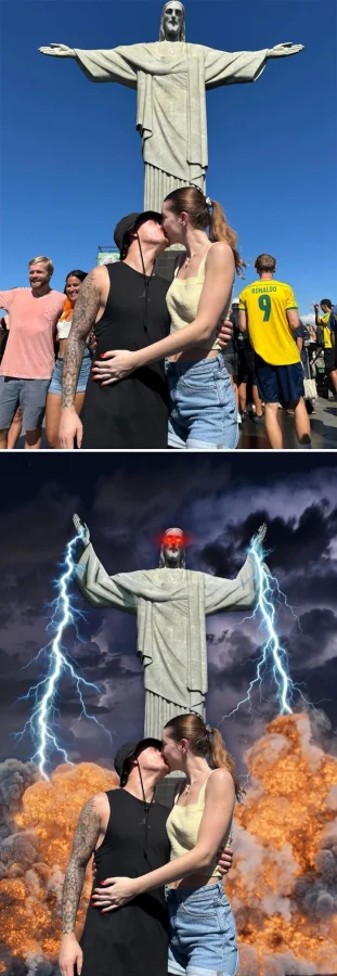 Попросили подправить фото — получили шедевры троллинга