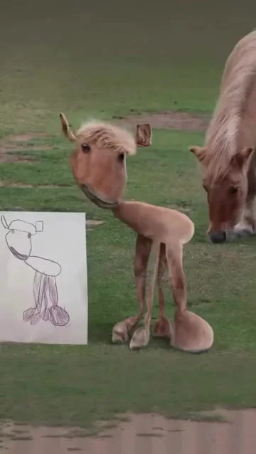 Если бы животные выглядели так, как их рисуют дети